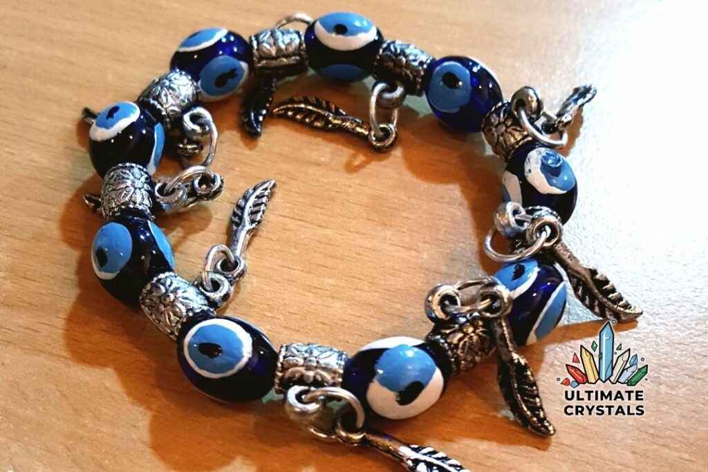 Repairing a Water Damaged Evil Eye Bracelet